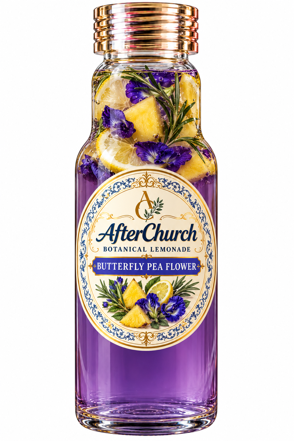 Butterfly Pea Flower Lemonade