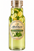 AfterChurch Cucumber Mint Botanical Lemonade bottle.