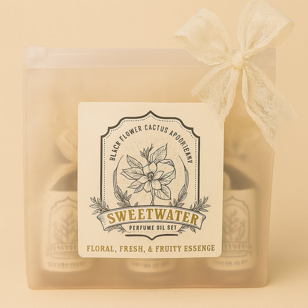 Sweetwater Perfume Oil Set product photo.